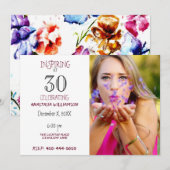 INSPIREREND OP 30 INVITE KAART (Voorkant / Achterkant)