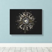 Inspirerend OPHEFFING 4 LIFE-citaatillustratie Canvas Afdruk (Insitu (Houten vloer))