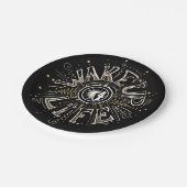 Inspirerend OPHEFFING 4 LIFE-citaatillustratie Papieren Bordje (Gekanteld)