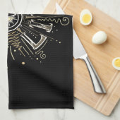 Inspirerend OPHEFFING 4 LIFE-citaatillustratie Theedoek (Quarter Fold)