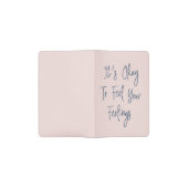 Inspirerend opvulling Positiviteitscijfer in Blush Pocket Moleskine Notitieboekje (Geopend)