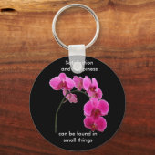 Inspirerend Orchid Sleutelhanger (Voorkant)