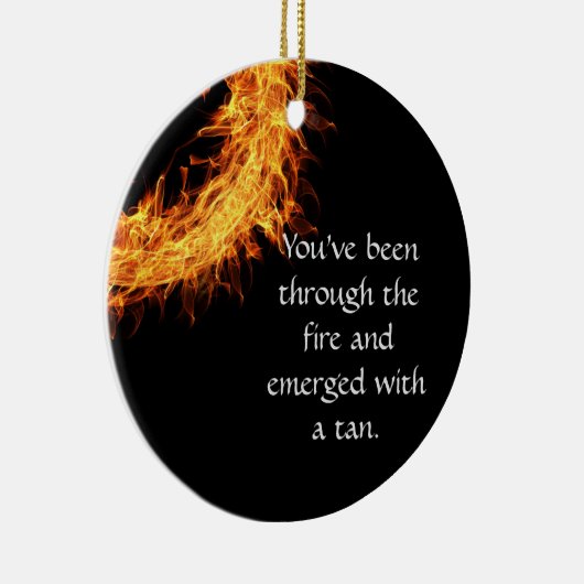 Inspirerend overlevingsbericht keramisch ornament (Rechts)