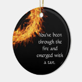 Inspirerend overlevingsbericht keramisch ornament (Links)