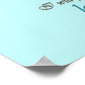 Inspirerend paarden poster (Hoek)