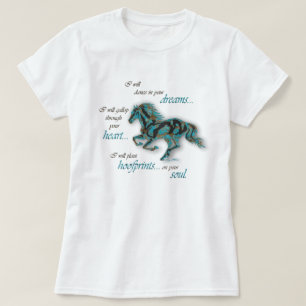 Inspirerend paarden t-shirt
