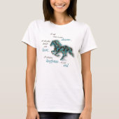 Inspirerend paarden t-shirt (Voorkant)