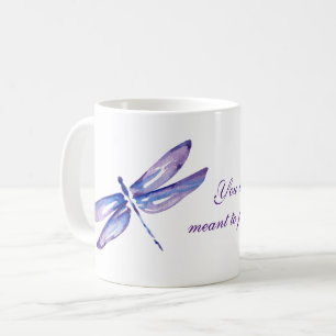 Inspirerend Paarse dragonfly-Mokken   Unieke cadea Koffiemok
