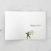 inspirerend paasei in de mand feestdagen kaart (Binnen)