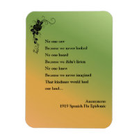 Inspirerend pandemisch gedicht 1919