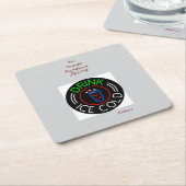 Inspirerend papieren Onderzetter (Schuin)