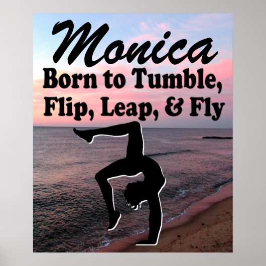 INSPIREREND PERSONALIZED GYMNASTICS POSTER (Voorkant)