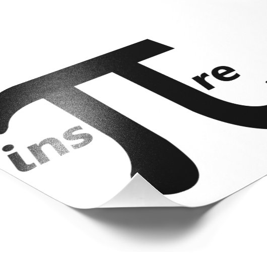 Inspirerend Pi-symbool inspire Foto Afdruk (Hoek)