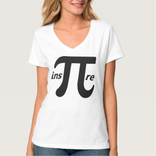 Inspirerend Pi-symbool inspire T-shirt
