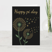 Inspirerend Pi-symbool Paardenbloemplanten Pi-dag 