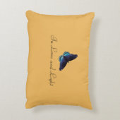 Inspirerend piloot - Liefde Decoratief Kussen (Achterkant (Verticaal))