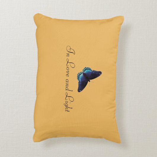 Inspirerend piloot - Liefde Decoratief Kussen (Achterkant (Verticaal))