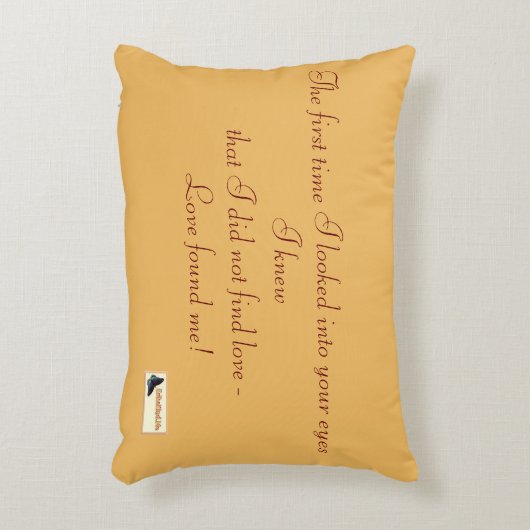 Inspirerend piloot - Liefde Decoratief Kussen (Voorkant(Verticaal))