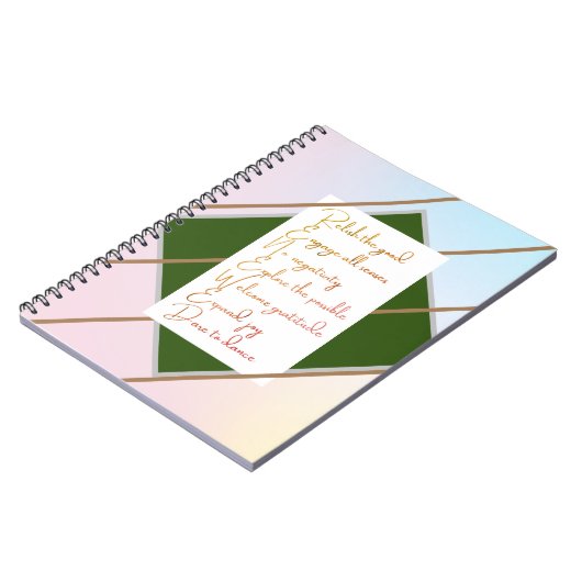 Inspirerend Planner Notitieboek (Linkerzijde)