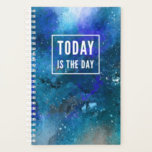 Inspirerend planner: Vandaag is de dag Planner (Voorkant)