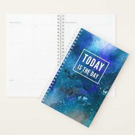 Inspirerend planner: Vandaag is de dag Planner (Display)