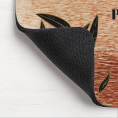 Inspirerend Plato Citaat Floral Accent Mousepad Muismat (Hoek)