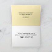 Inspirerend Polar Beer Sled Christelijke kerst Feestdagen Kaart (Binnen)