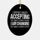 Inspirerend politieke activist wijzig citaat keramisch ornament (Rechts)