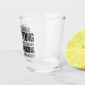 Inspirerend politieke activist wijzig citaat shot glas (Rechts)