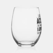 Inspirerend politieke activist wijzig citaat wijnglas zonder voet (Rechts)