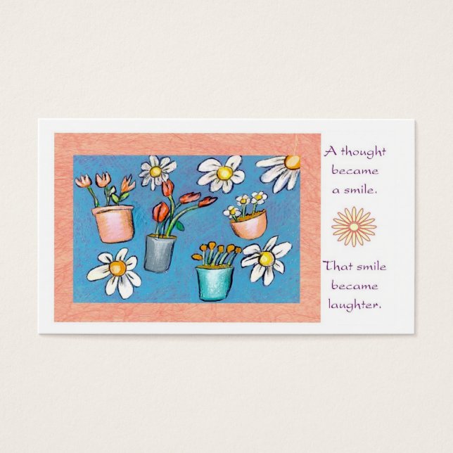 Inspirerend portemonnee grootte Kaart (Voorkant)