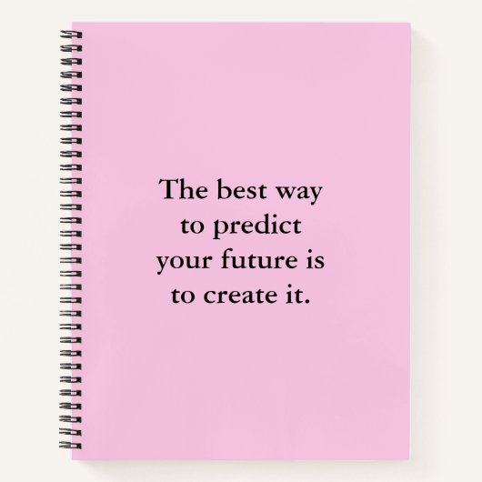 Inspirerend positief bevestiging school Notitieboe Notitieboek (Voorkant)