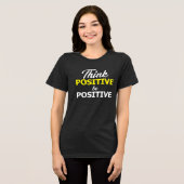 Inspirerend positief T-shirt (Voorkant volledig)