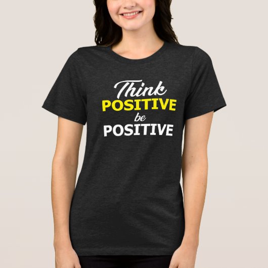 Inspirerend positief T-shirt (Voorkant)