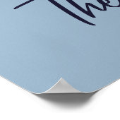 Inspirerend, positieve bevestigende muur poster (Hoek)