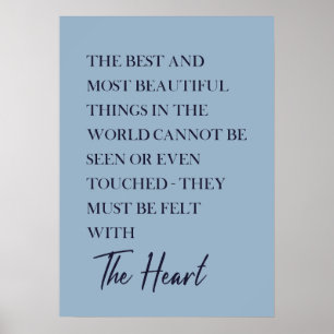 Inspirerend, positieve bevestigende muur poster