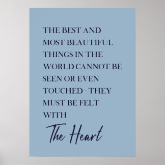 Inspirerend, positieve bevestigende muur poster