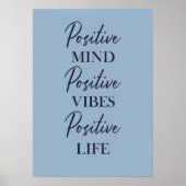 Inspirerend, positieve bevestigende muur poster (Voorkant)