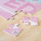 Inspirerend positieve mindset-jigzaag..Cute Gift Legpuzzel (Zijkant)