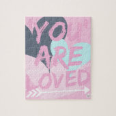 Inspirerend positieve mindset-jigzaag..Cute Gift Legpuzzel (Verticaal)