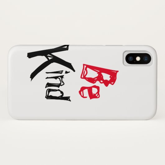 Inspirerend positieve uplifatie met expressieve tr Case-Mate iPhone case (Achterkant (horizontaal))