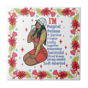 Inspirerend positieve woorden affirmatie Sista Bla Tegeltje