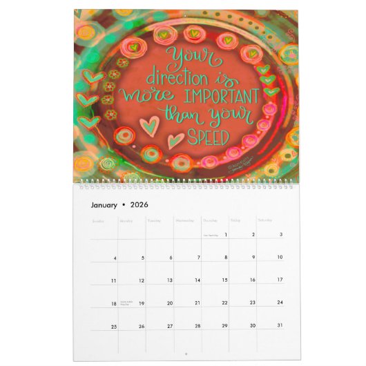 Inspirerend Positive Vibes Inspirivity Fun Kalender (Jan 2026)