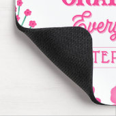 Inspirerend Positiviteit  Bloemen Muismat (Hoek)