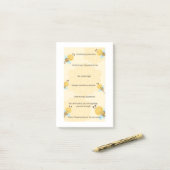 Inspirerend post-it® notes (Op bureau)