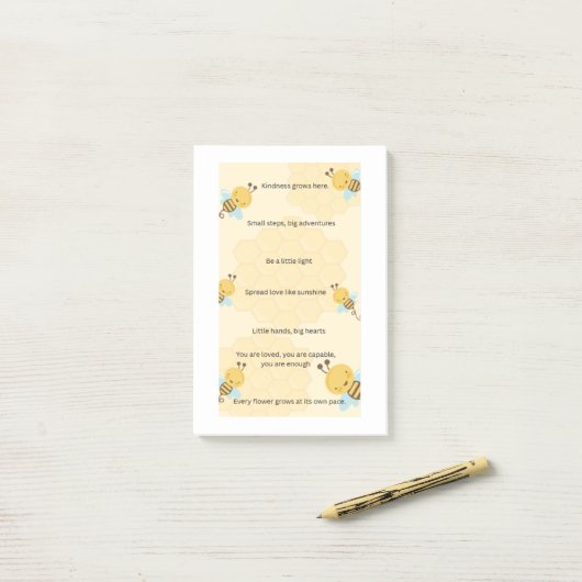 Inspirerend post-it® notes (Op bureau)
