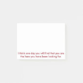 Inspirerend Post-it notities Post-it® Notes (Voorkant)