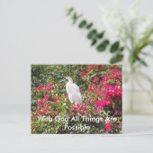 Inspirerend Post Kaart (Staand voorkant)