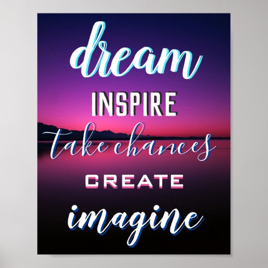 Inspirerend Poster (Voorkant)