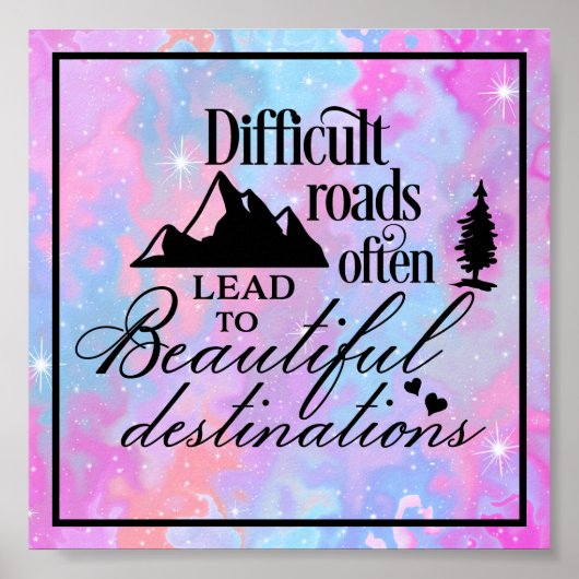 Inspirerend Poster (Voorkant)